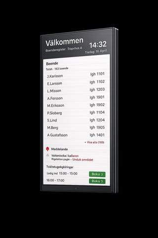 Infosplay skärmar