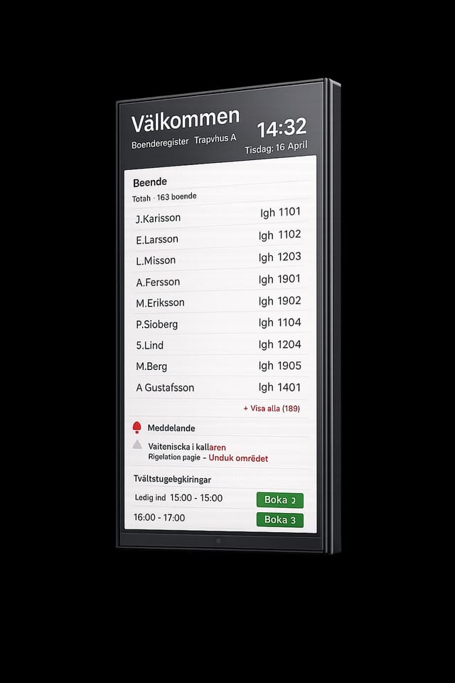 Infosplay skärmar